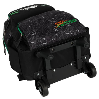 Kit Mochila De Rodinha E Costas + Estojo Box do Hot Wheels Skate