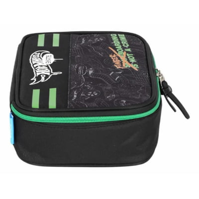 Kit Mochila De Rodinha E Costas + Lancheira Térmica + Estojo Box do Hot Wheels Skate